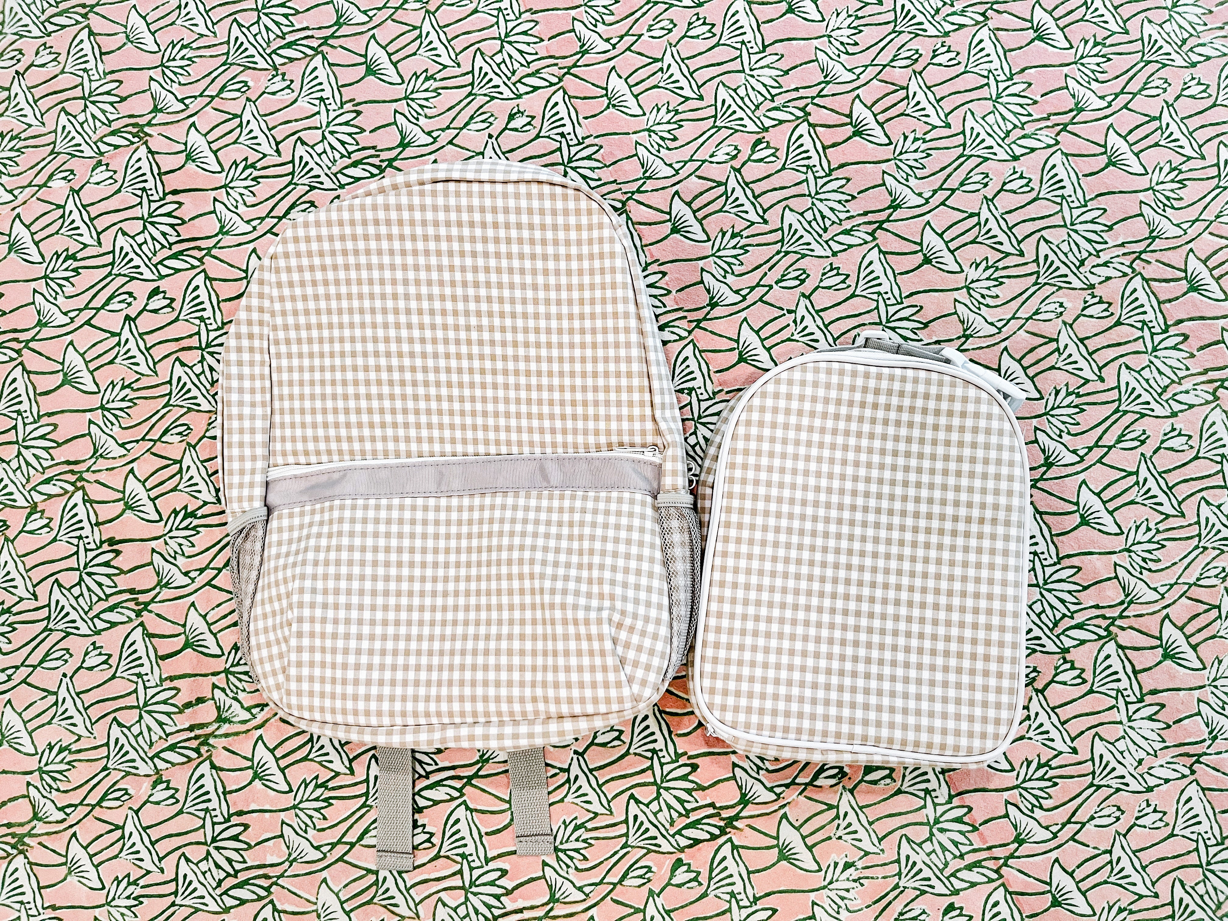 Tan Checkered Lunch Box – The Shop Sunkissed