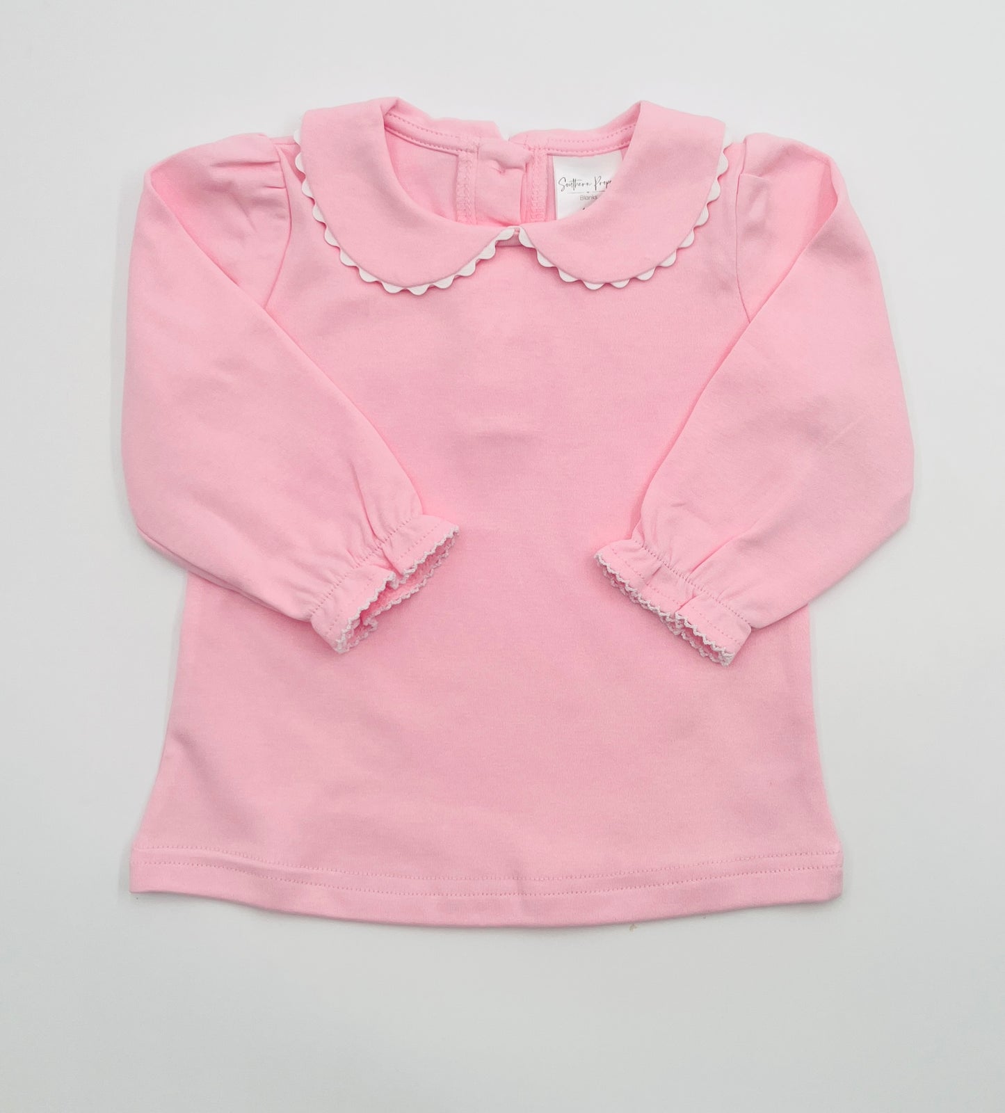 Scalloped collared shirts - LS