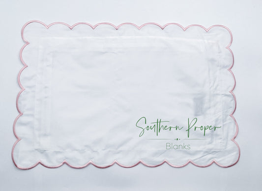 Pillowcase-Scalloped edge