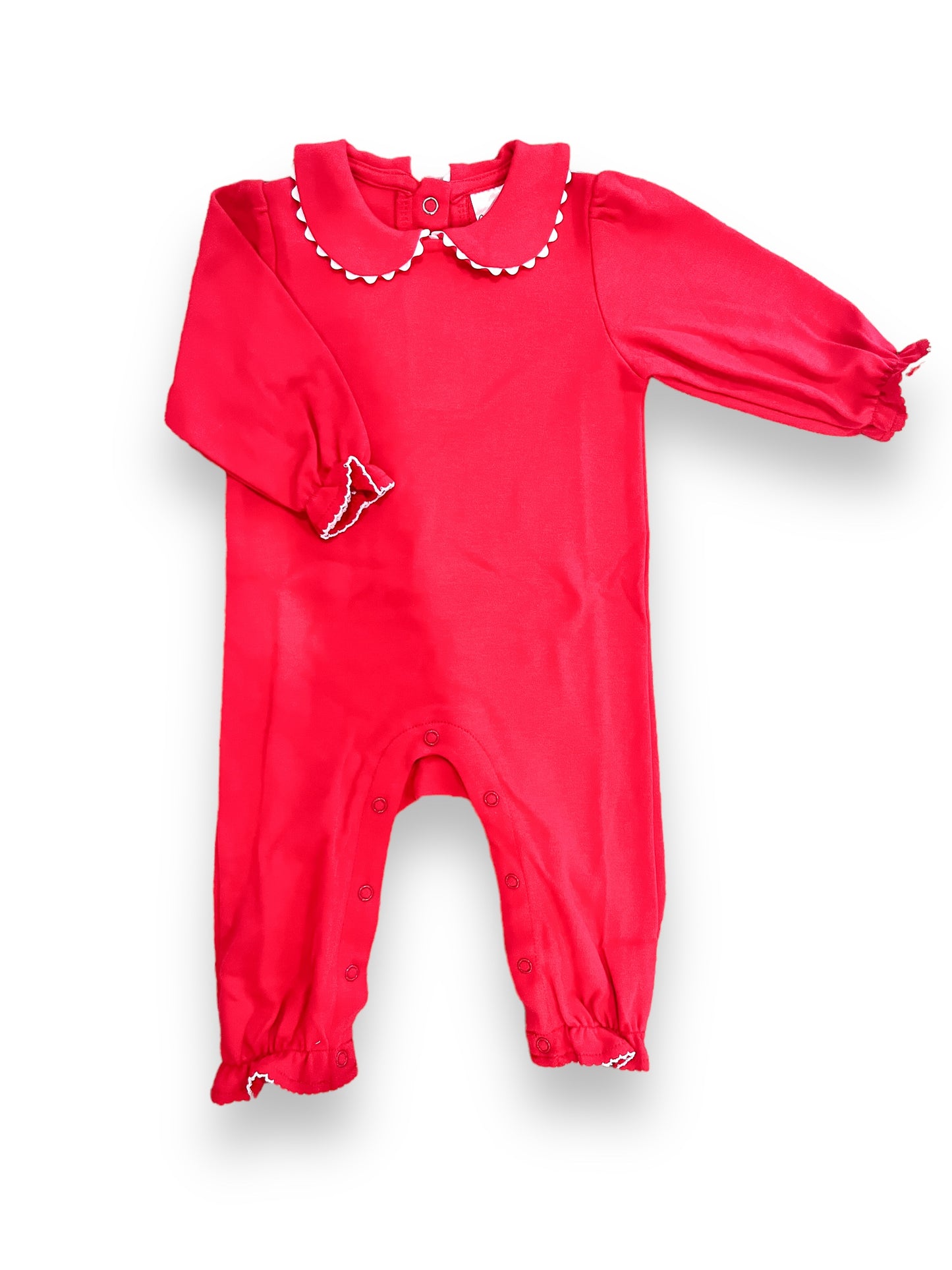 Scalloped Collared Rompers