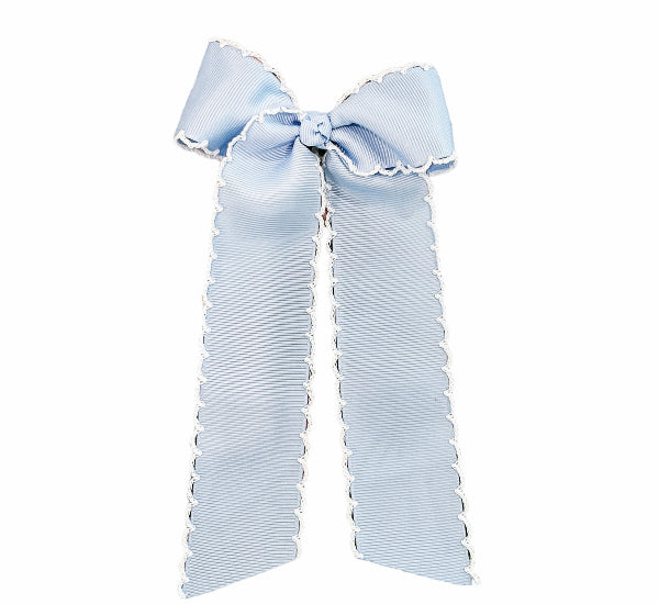 Medium Grosgrain Moonstitch hair bow