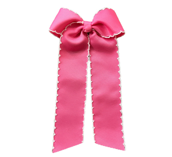 Medium Grosgrain Moonstitch hair bow