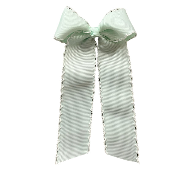 Medium Grosgrain Moonstitch hair bow