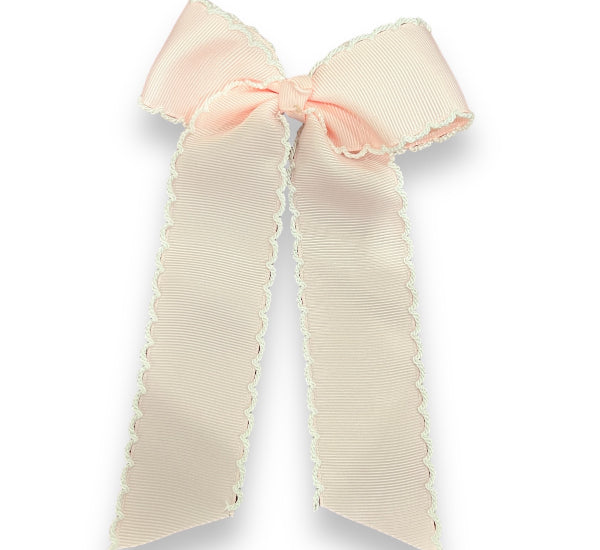 Medium Grosgrain Moonstitch hair bow