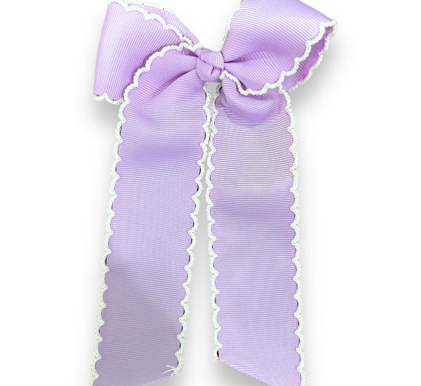 Medium Grosgrain Moonstitch hair bow