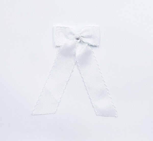 Medium Grosgrain Moonstitch hair bow