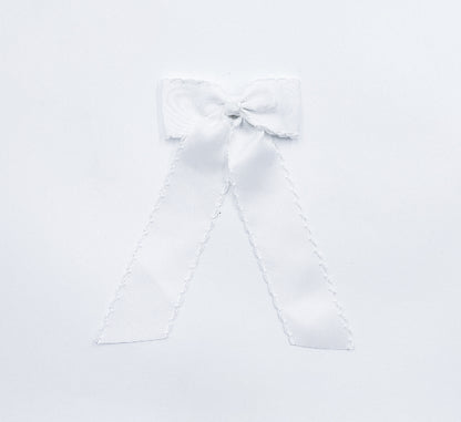 Medium Grosgrain Moonstitch hair bow