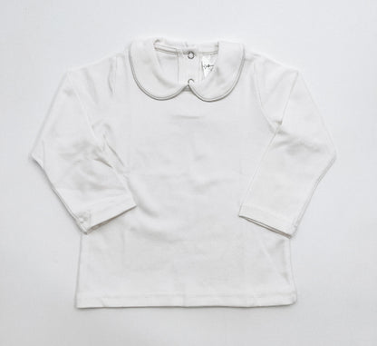 Piping Collar Shirt - LS