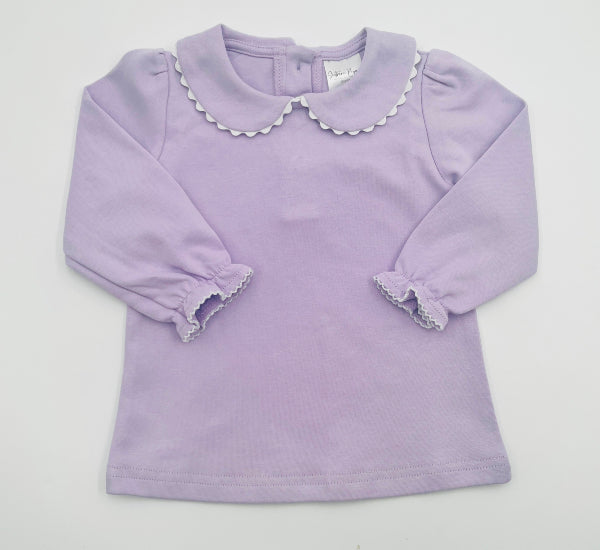 Scalloped collared shirts - LS